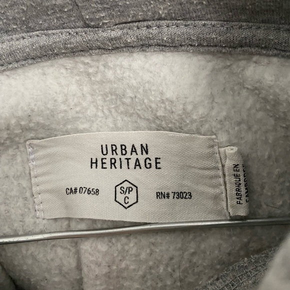 Urban Planet Grey Hoodie - Picture 2 of 3